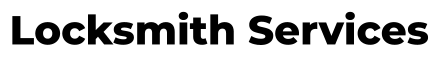 Locksmith Services
